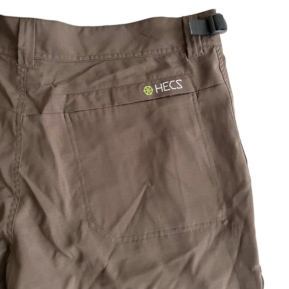 HECS StealthScreen Adventure Safari Mens 2XL Pants Brown Side Adjusters NWT - Picture 6 of 12